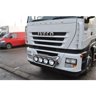 To Fit Iveco Stralis Active Space Time Grill Bar D + Step Pads + Side LEDs