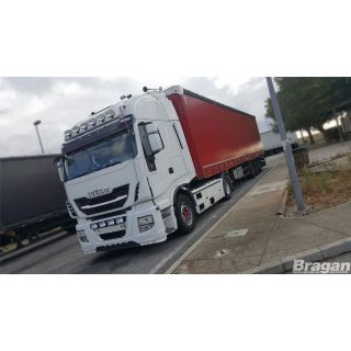 To Fit Iveco Stralis Cube + Hiway Active Space Time Roof Light Bar + Flush LED