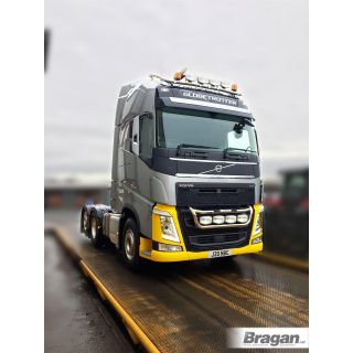 Roof Bar + LEDs + Spot Lamps + Amber Beacons For Volvo FH4 2013 - 2021 Globetrotter XL