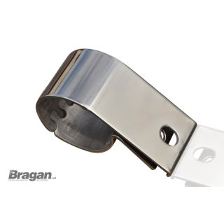 1x Steel Spot Light Bracket 63mm For Bull Bar Nudge Truck Light Bar Clamp B