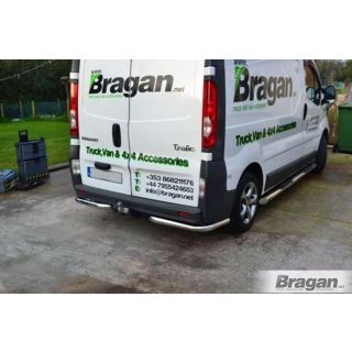 Rear Corner Bars For Mercedes Vito Viano 2004 - 2010 SWB