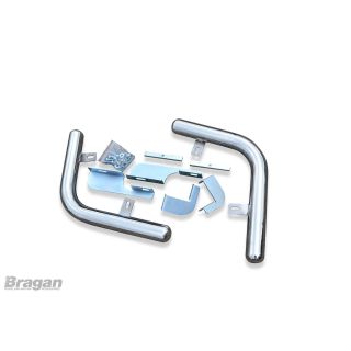 Rear Corner Bars For Volkswagen Caddy Maxi 2004 - 2010