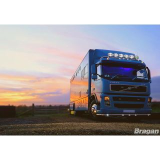 To Fit Volvo FM Series 2 & 3 Low Cab Roof Light Bar + Slim LEDs