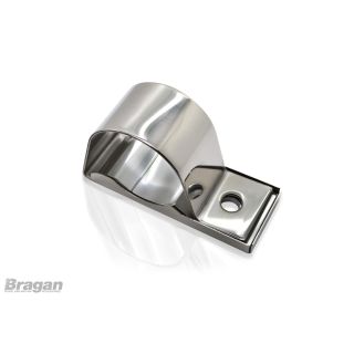 1x Stainless Steel Spot Light Bracket - 63mm
