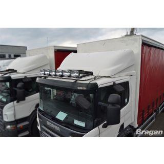 To Fit Scania P, G, R Series Pre 2009 Scania Low Day / Cab Roof Light Bar + Flush LED
