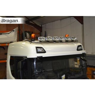 Roof Spot Light Bar + Flush LED For Scania New Gen R & S Series 2017+ Normal Cab