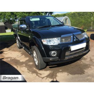 Spoiler Bar For Mitsubishi L200 2010 - 2015 BLACK