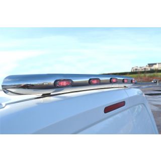 Rear Roof Beacon Light Bar + LEDs For Vauxhall Opel Vivaro C 2019+