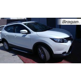 Window Deflectors Adhesive To Fit Nissan Qashqai 2014 - 2021