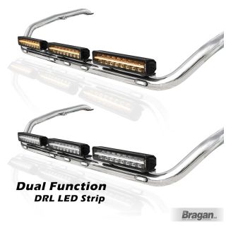 Roof Bar + LEDs + LED Bars For Mercedes Actros MP5 2019+ Big Space Cab - Type B