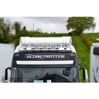 Roof Bar + Flush LEDs + Jumbo Spot Light For Volvo FM 5  Globetrotter XL 2021+