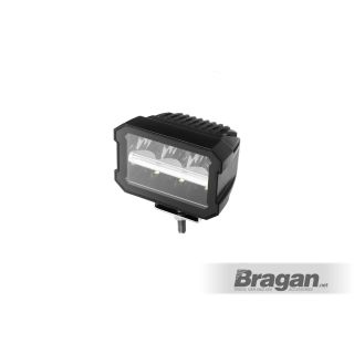 12v 24v Night Blazer 4.4" Dual Row LED Light Bar With DRL Park Light Row Function