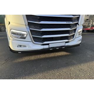 Black Under Bumper Bar + LEDs + Down Lights For New Generation DAF XF XG 2021+