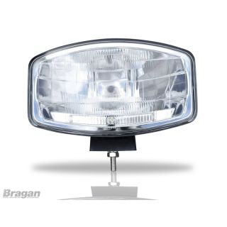 9.5" 24v Jumbo Spot Lamps x10 + LED Park Bulb For Universal