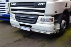 Under Bumper Spoiler Bar + Flush LEDs + Down Lights x2 For DAF CF Pre 2014