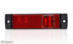 12 / 24v Red LED Marker Light