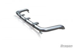 Roof Bar + Clamps For Iveco Daily 2006 - 2014 Stainless Top Spot Lamp Light Bar