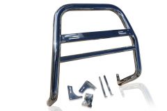 Bull Bar For Nissan Navara D40 2010 - 2016 High Abar with Detachable Center Logo Plate