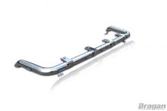 Roof Bar + Clamps + LEDs For Iveco Daily 1999 - 2006 Steel Spot Lamp Light Bar