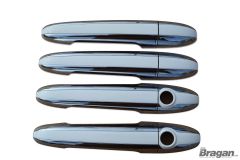 To Fit 2014 - 2017 Volkswagen Crafter Chrome Door Handle Cover Set - Type B