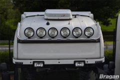 To Fit MAN TGX XXL Cab Roof Light Bar Style B + Round Spot Lamps