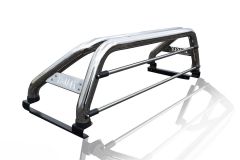 Sport Roll Bar + LEDs + Brake Light + Tonneau Cover For Isuzu D-Max Rodeo 2016 - 2021