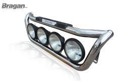 To Fit Mercedes Atego 2007+ Grill Bar D + Step Pads + Side LEDs
