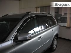 To Fit 2002 - 2015 Volvo XC90 Smoked Window Deflectors - Adhesive