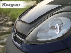 To Fit 2002 - 2014 Renault Trafic Smoked Acrylic Bonnet Guard
