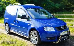 To Fit 2004 - 2010 VW Volkswagen Caddy SWB Roof Rails + Cross Bars + Load Stops