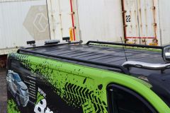 Black Roof Rails For Renault Trafic SWB 2014 - 2022
