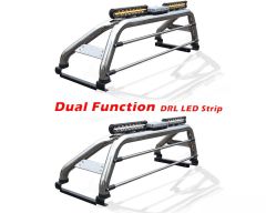 Roll Bar + Brake Light + LED Bars + Beacon For Isuzu D-Max Rodeo 2016 - 2021