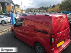 Side Bars - 2 inch - BLACK For Vauxhall Opel Combo E 2019+