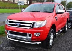 Spoiler Bar + Slim LEDs For Mazda BT-50 2012 - 2016 