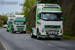 To Fit Volvo FM Series 2 & 3 Globetrotter XL Roof Light Bar + Round Spot Lamps