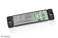 12 / 24v White LED Marker Light