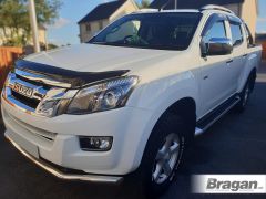 To Fit 2012 - 2016 Isuzu D-Max Rodeo Smoke Tinted Acrylic Bonnet Guard Shield