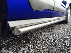 Stainless Steel Chrome Side Bras For Mercedes Citan Traveliner SWB 2012-2021