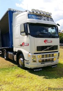 Roof Light Bar + Flush LEDs For Volvo FMX 2013 - 2021 Globetrotter Cab