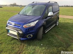 Mirror Covers For Ford Transit Tourneo Connect 2014-2024 ABS Chrome 
