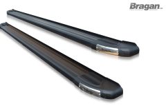 Side Running Boards For Hyundai Santa Fe 2007-2012 - Black