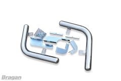 Rear Corner Bars For Volkswagen Caddy Maxi 2010 - 2015