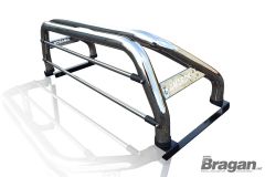 Sport Roll Bar + Flush LEDs + Brake Light For Volkswagen Amarok 2016 - 2023