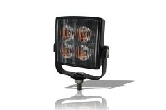 12 / 24v LED Amber Square Flashing Strobe Light x1