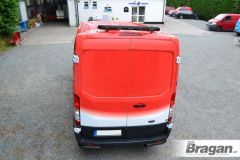 Black Rear Roof Bar + LEDs For Ford Transit MK8 2014-2021