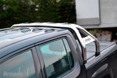Roll Bar For Volkswagen Amarok 2016 - 2023 Sport Polished Stainless Steel Pickup 4x4