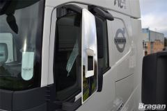 Mirror  Covers x2 For Volvo FH4 Globetrotter XL 2013 - 2021