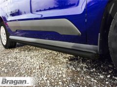 To Fit 2006 - 2014 Volkswagen Crafter SWB Black Side Bars