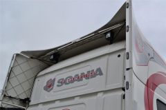 To Fit Scania P, G, R, 6 Series 2009+ Standard Sleeper Rear Roof Light Bar + Spots + LEDs