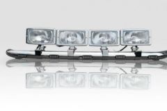 To Fit Mitsubishi Canter Roof Light Bar Type A + LED + Rectangle Lamps